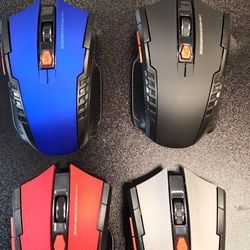 Wireless  Computer Mouse For 4 Colors