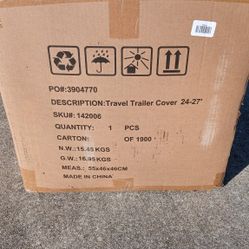 RV Travel Trailer Cover