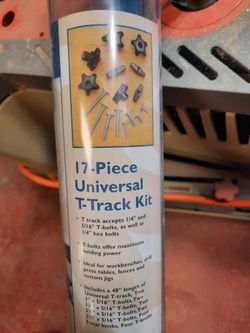 Rockler 17 Piece Universal T Track Kit