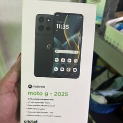 Moto G 2025!! New Number With Cricket Wireless!!