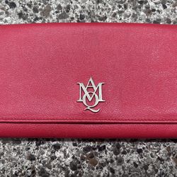 Authentic Alexander McQueen Red Leather Bag