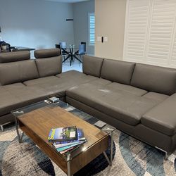 Free Gray Sectional Sofa