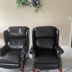 Genuine Leather Reclining Chairs