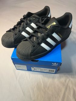 Adidas Superstar ADV Shoes Black - Size: 5 1/2