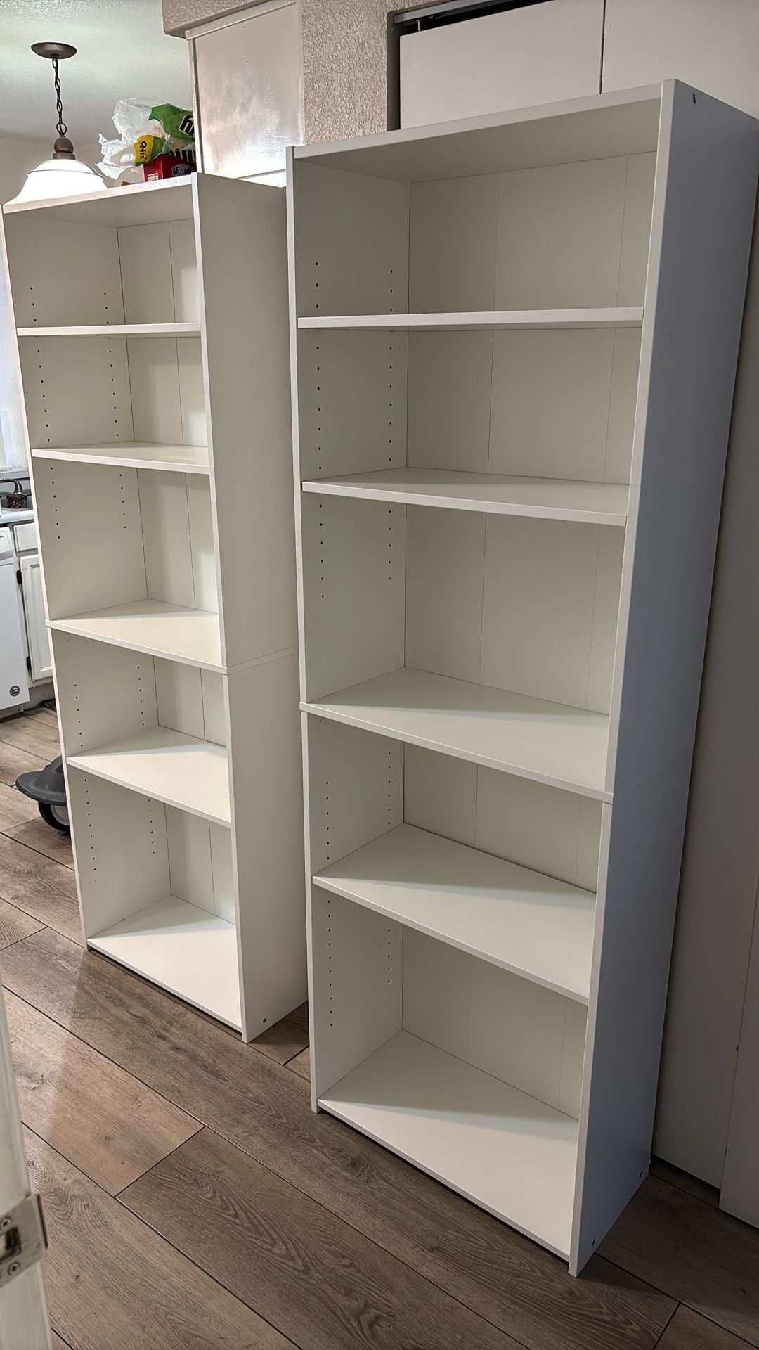 Set Of Bookshelves