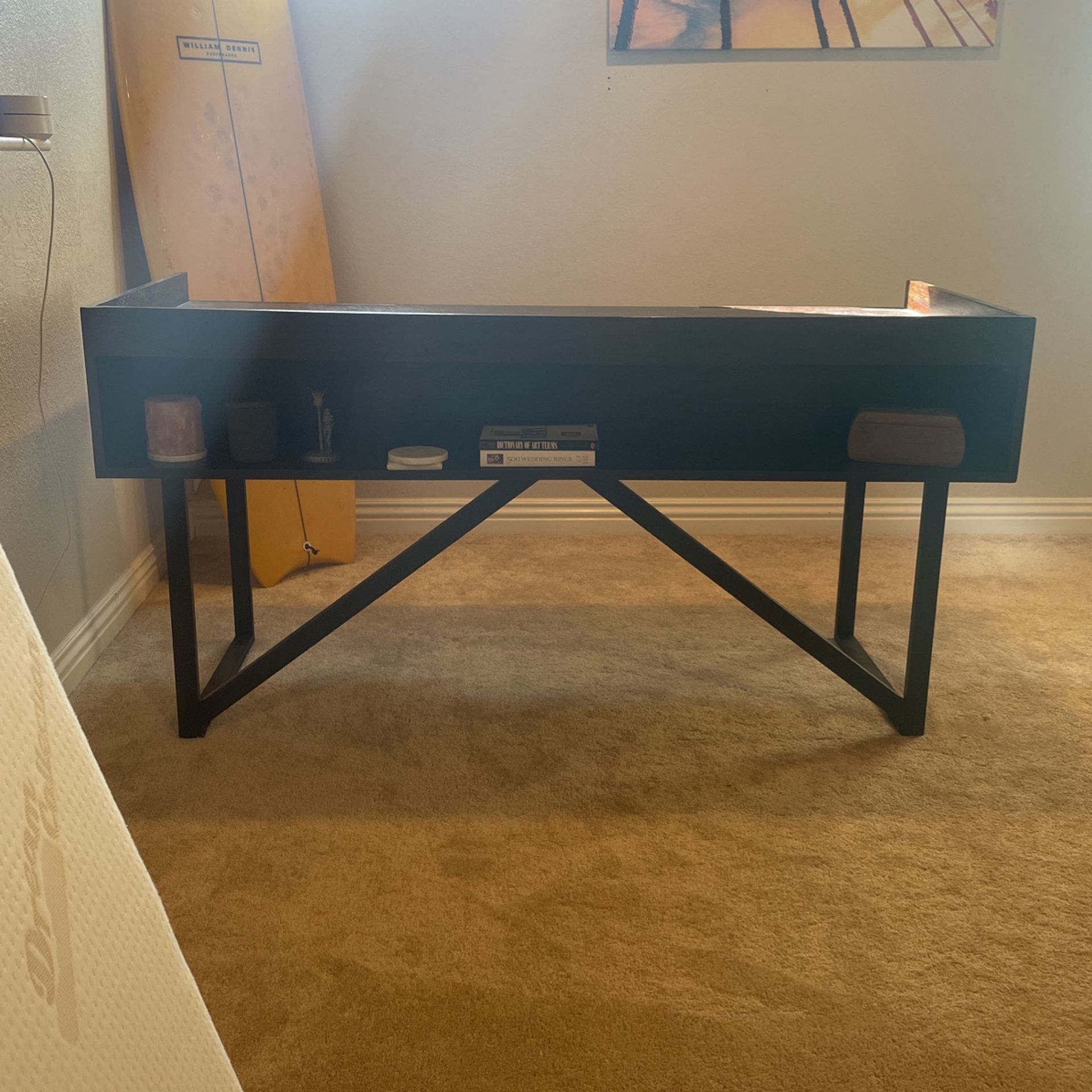 Industrial Desk. Metal And Wood