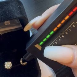 VVS1 Moissanite Earrings 