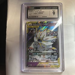 Pokemon  slab Solgaleo & Lunala GX