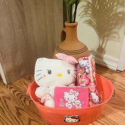 Hello Kitty gift basket