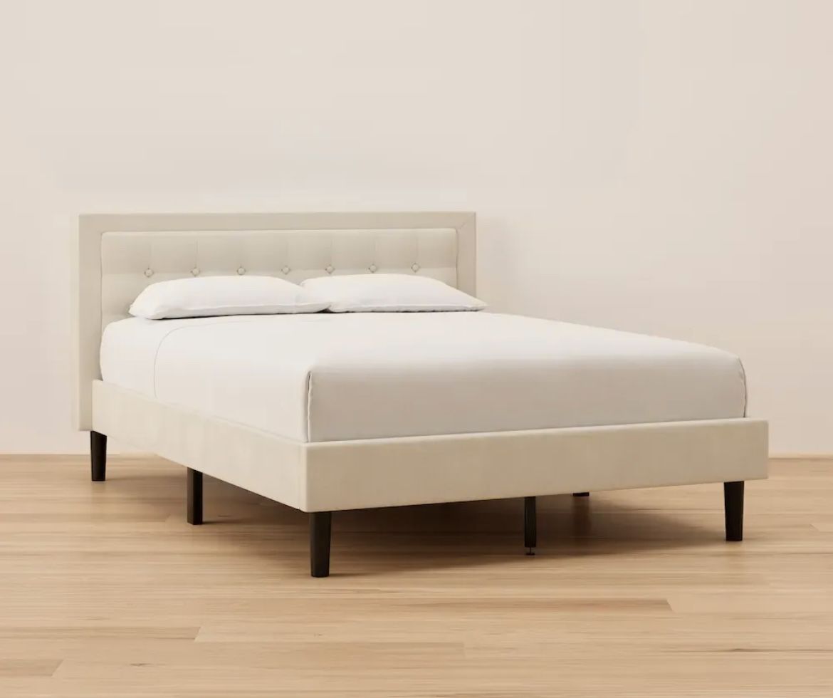 Tufted Queen Bed Frame