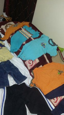 OVER 50 pieces of clean and ready to use baby clothes sizes start from newborn to 5 years old winter and Summer ALL for $25 pick up only