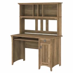 Salinas 48 in. Small Computer Desk with Hutch