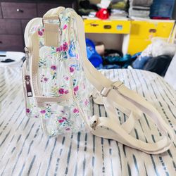 Clear Flower Backpack