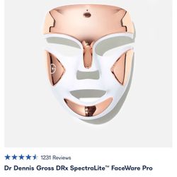  (2) Dr X Spectra Lite Face Ware Pro Masque Led