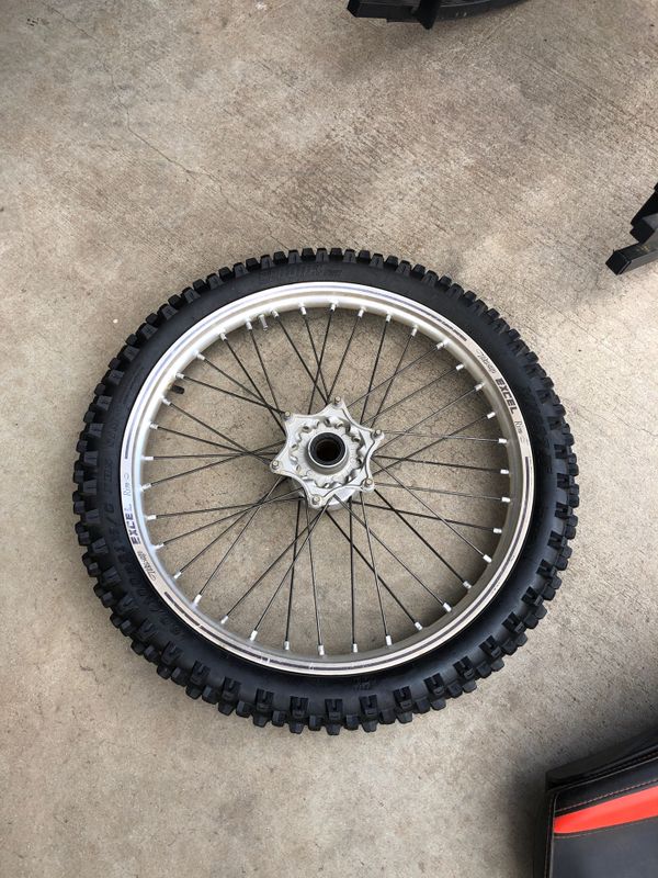 black excel dirt bike rims