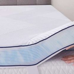 10/18#191 Memory Foam Mattress Topper Twin XL Size College Dorm