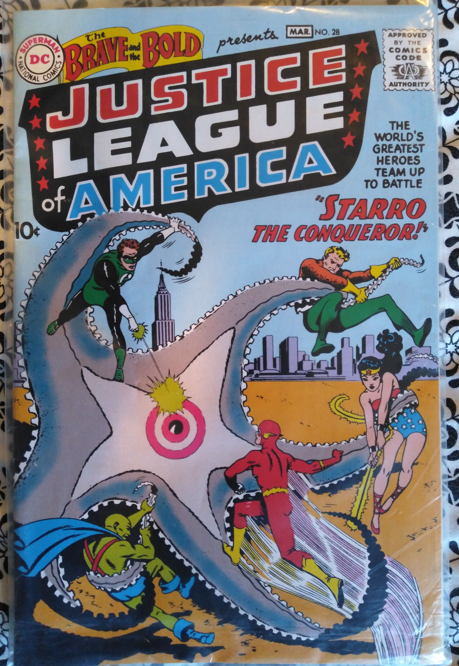 Justice league comic