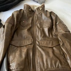 LEATHER JACKET BRAND NEW !!