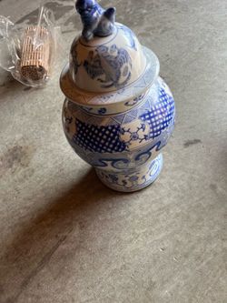 Decorative jar in good condition
