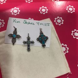 James Avery Turquoise Pendants 