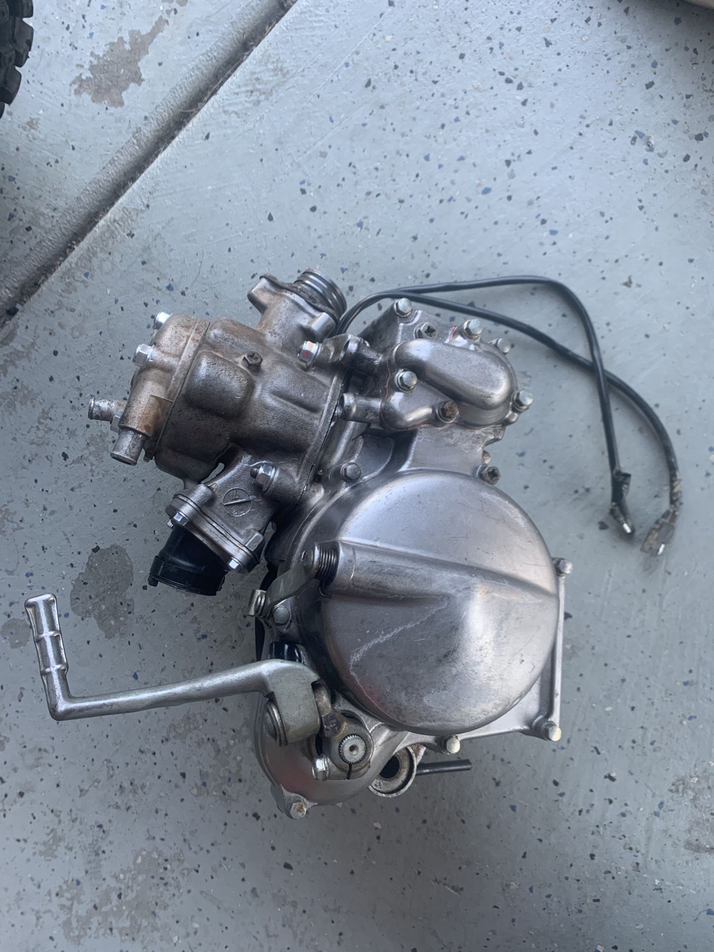 Honda CR80 2 stroke engine