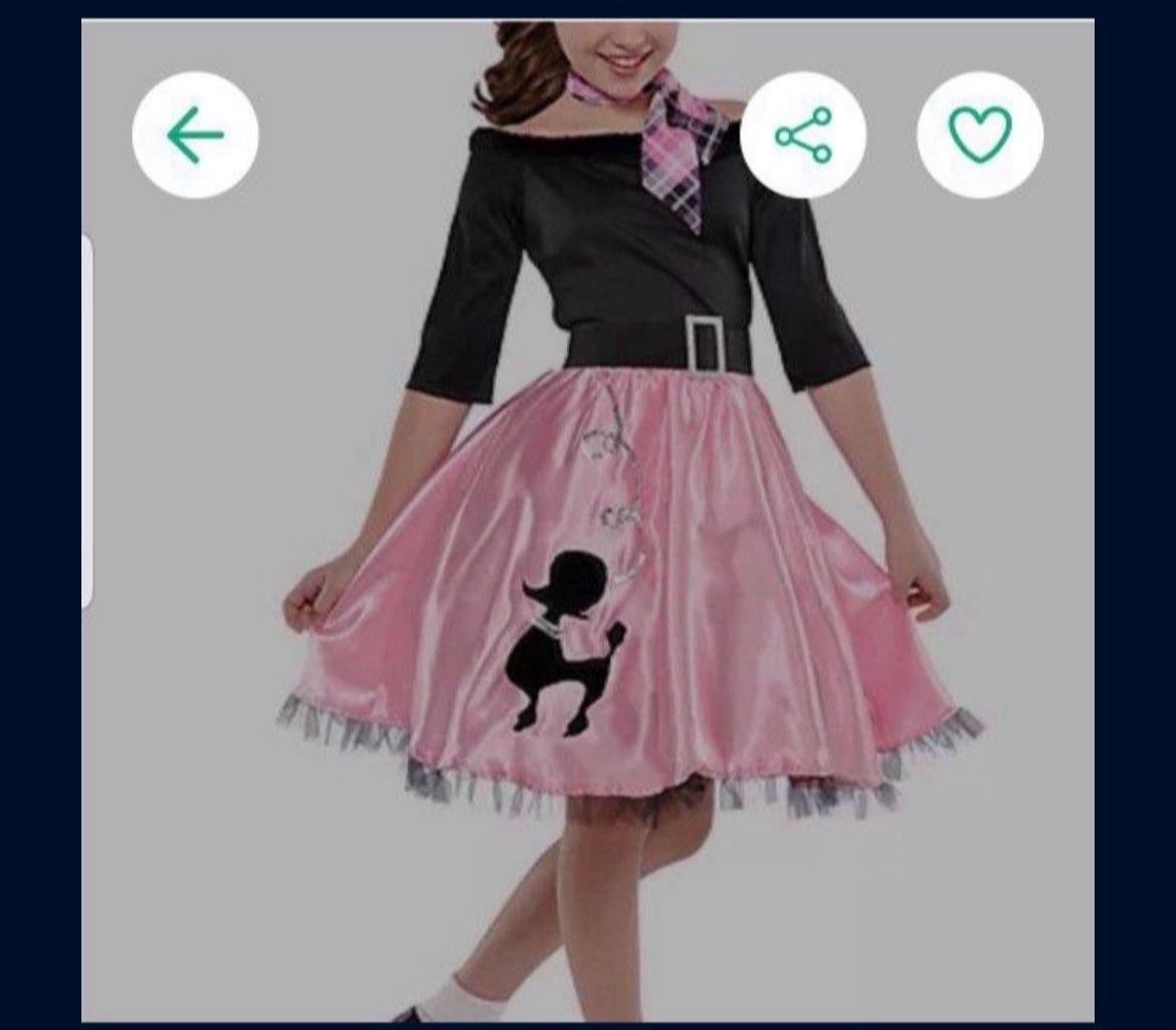 Miss Sock Hop costume
