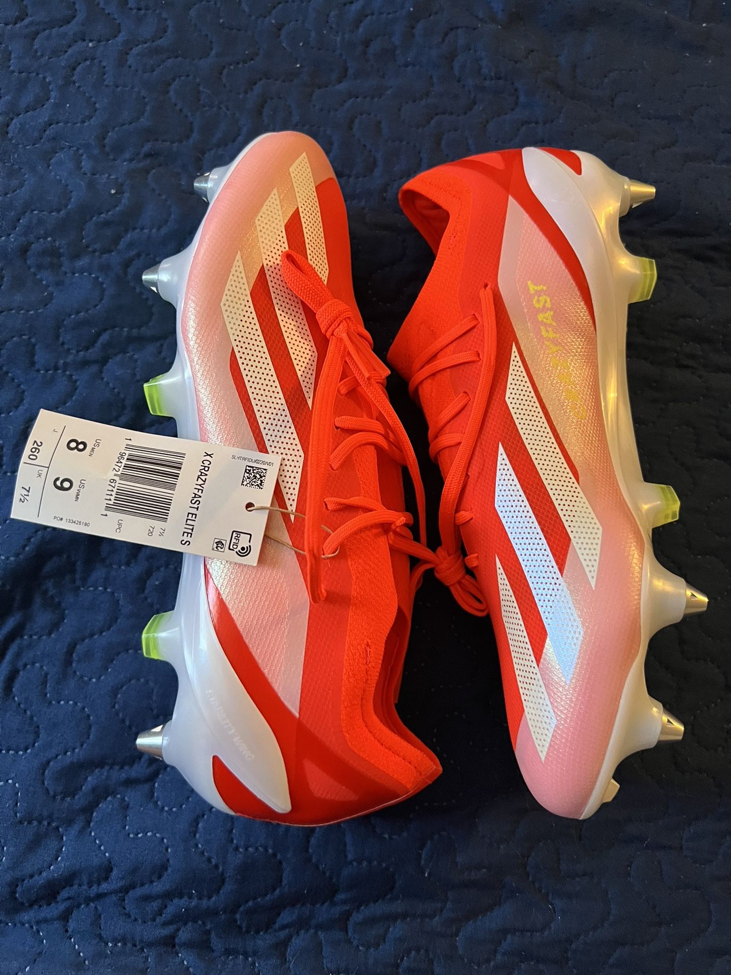 Adidas X Crazyfast Elite SG size 8