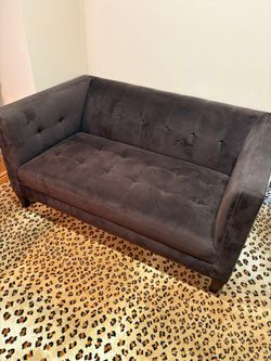 Brown Love Seat Sofa
