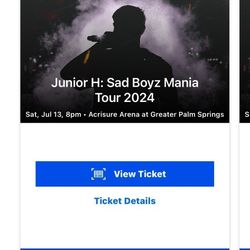 Junior H Tickets 