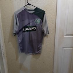 $15 MENS CELTIC FC CARLING NIKE DRI FIT JERSEY SHIRT(M)