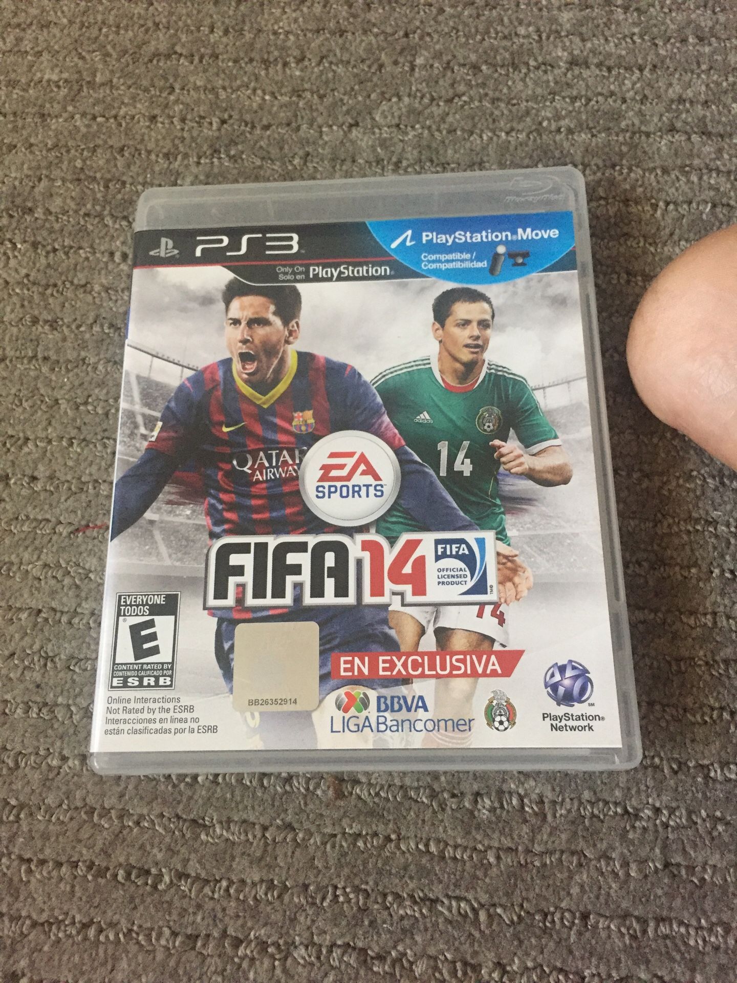PS3 game fifa 14