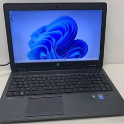 16" HP ZBook Laptop Intel Core i7 CPU 16GB RAM 500GB HD & Boot SSD Nvidia Quadro Graphics 1080P LCD Webcam Windows 11 Professional 