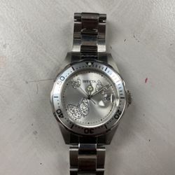 Female Invicta Stainless Steel 100m Watch