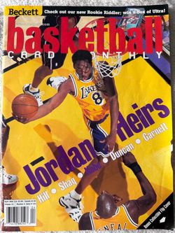 Kobe Brian cover Beckett Basketball Card Monthly April 1999
