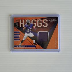 🏈 2 Card Lot - NFL Jersey Patch Cards 
