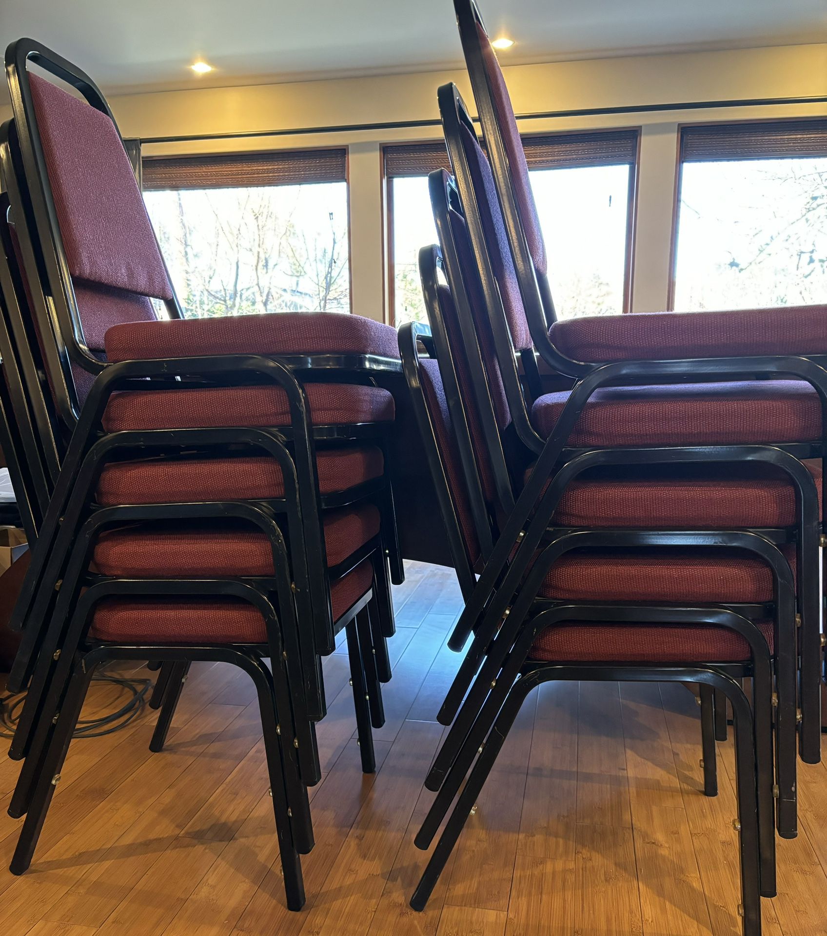 Stacking / Stackable Chairs $30. EACH