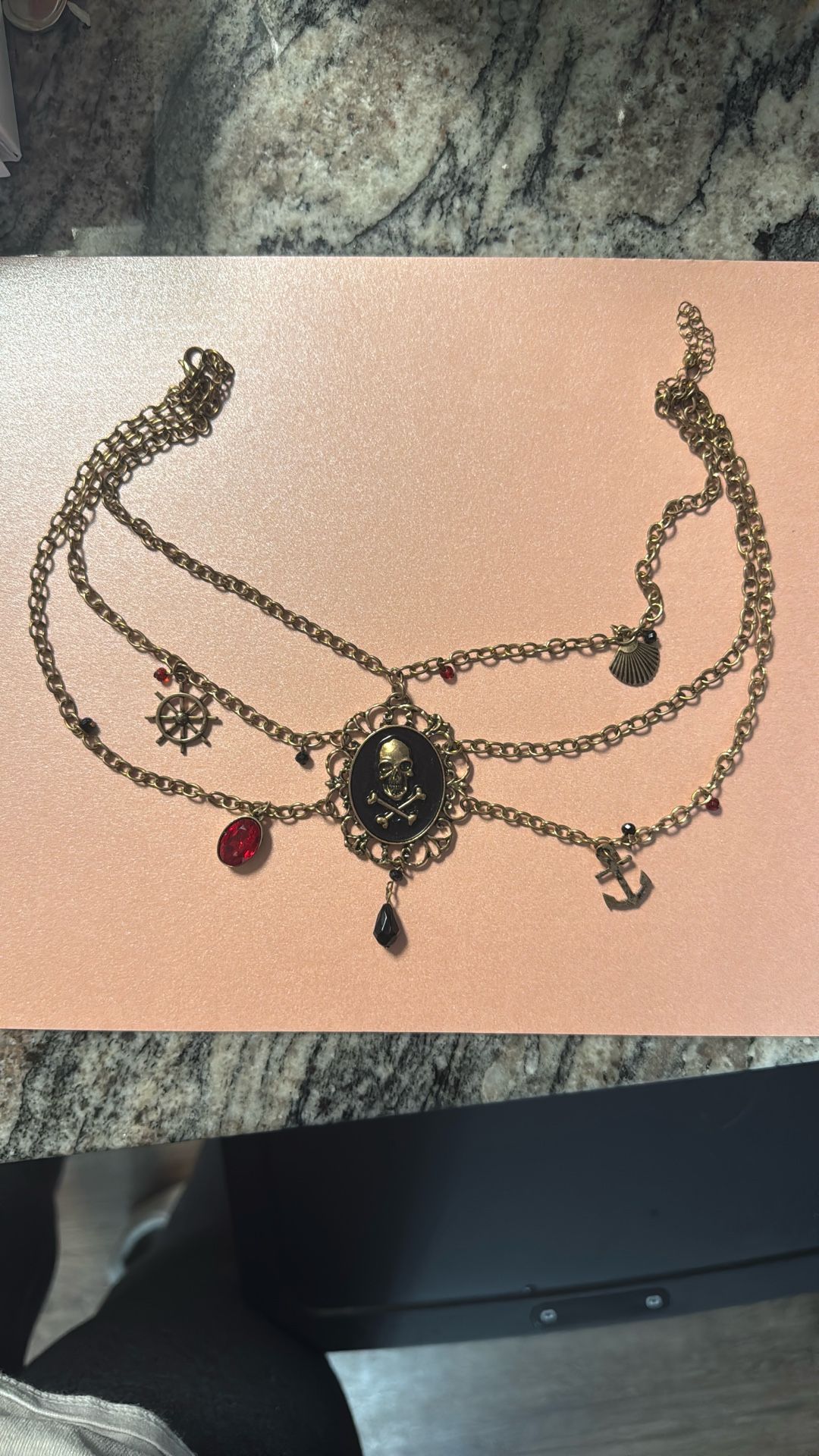 Pirate Costume Necklace