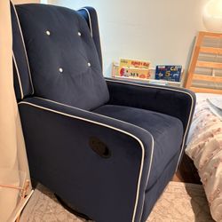 Baby Relax Robyn Nursery Glider Recliner Chair In Great Condition