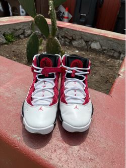 Jordan 6 rings carmine white