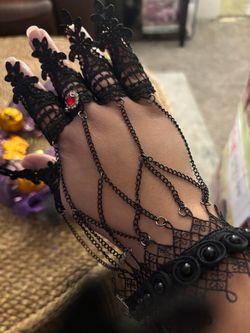 Costume Gothic gloves