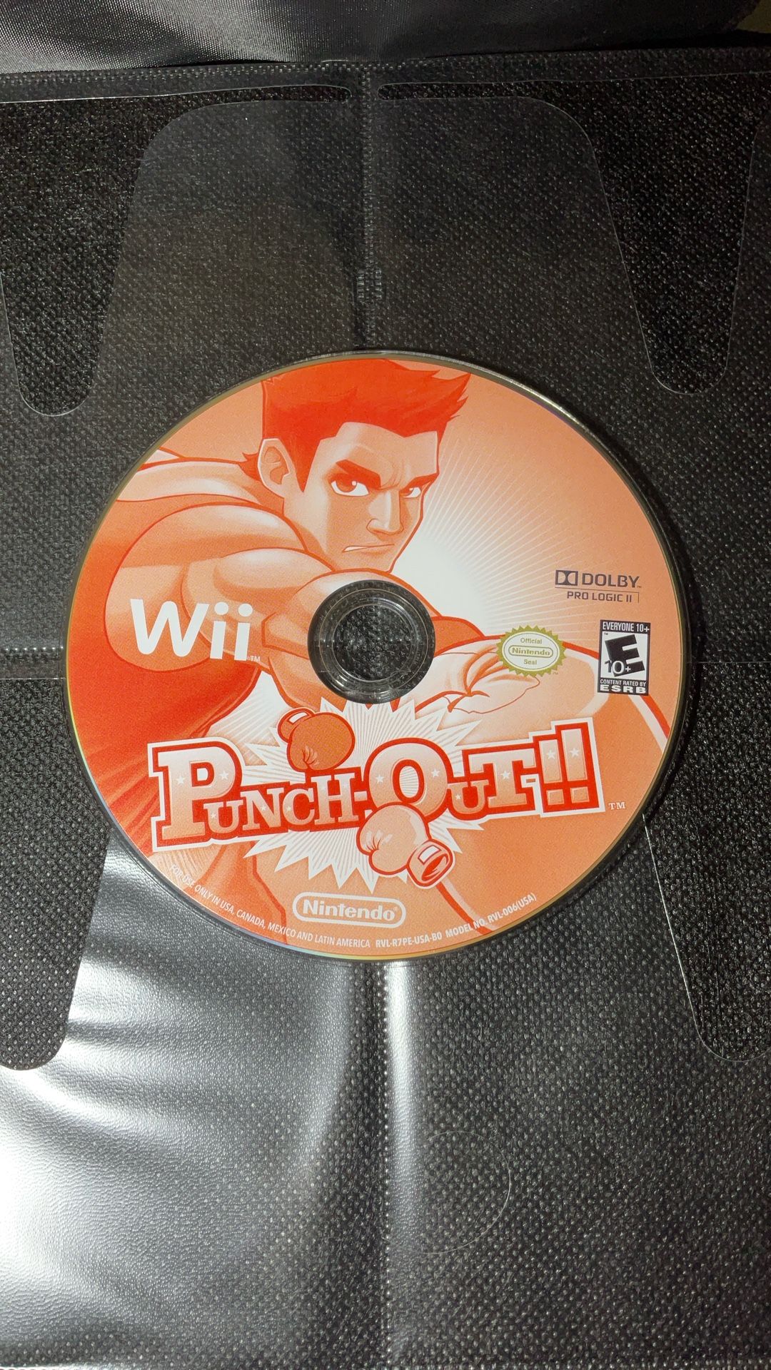 Punch Out Game Disc Only For Nintendo Wii