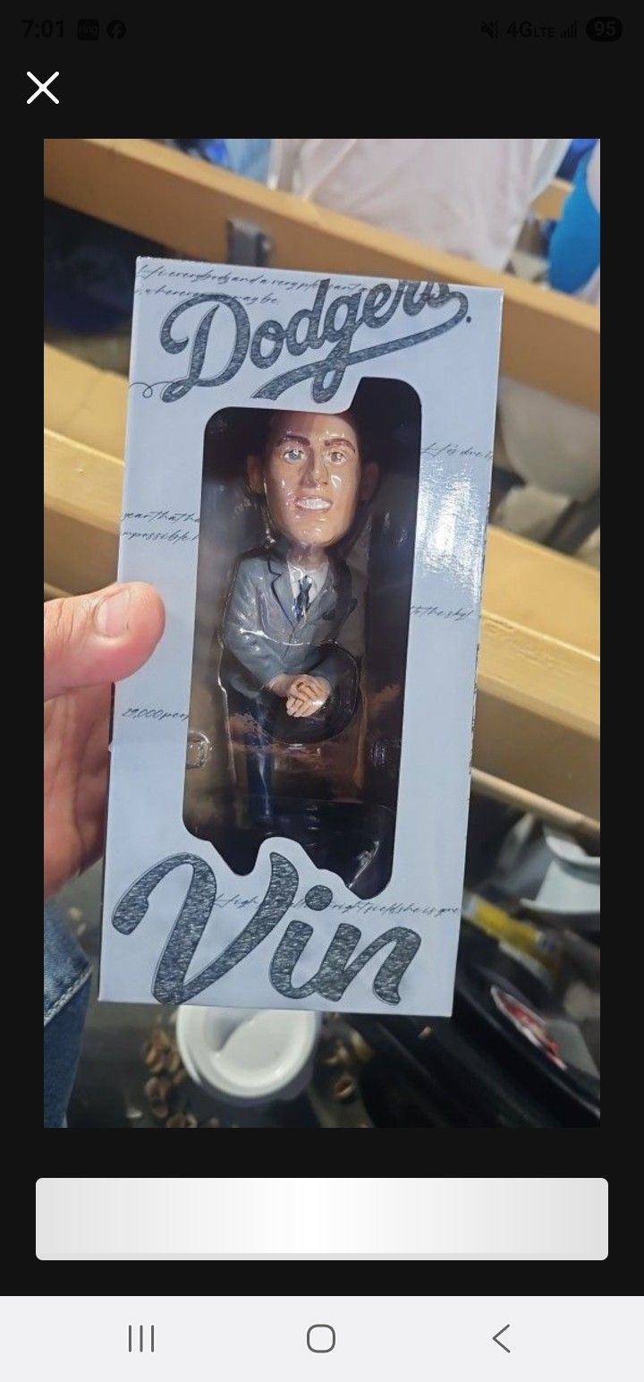 Vin Scully Bobble Head