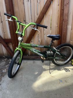 Mongoose BMX Bike 20” Freestyle – Green – Good Condition