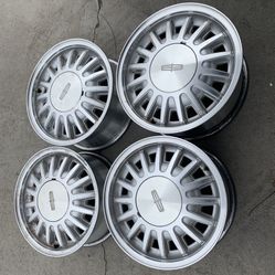 4 - 16x7 5x114.3 5x4.5 Stock Lincoln Towncar Altima Civic Accord Wheels Rims!!