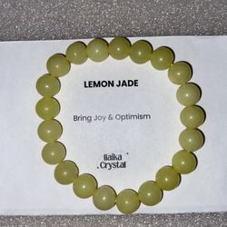 Lemon Jade Bracelet