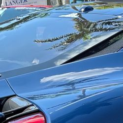 2019 Ferrari 488 Pista back glass