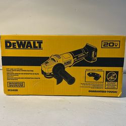 DEWALT 20V MAX Cordless Brushless 4-1/2 in. Angle Grinder with Paddle Switch 
