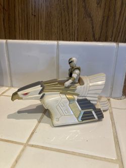 Vintage White Ranger Toy MMPR