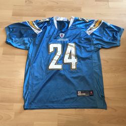 Vintage Reebok NFL San Diego Chargers Ryan Mathews #24 Jersey Size 52