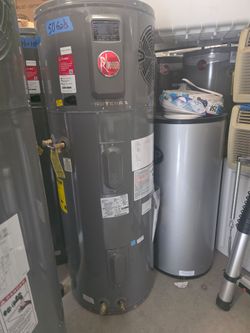 50 gallons water heater Hybrid  new  with dents